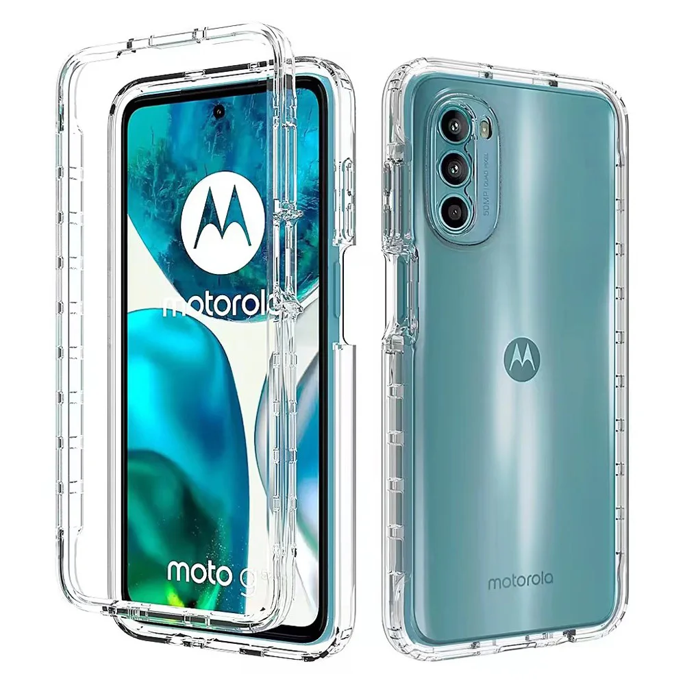 MAOGE Cover per Motorola Moto G52 / Moto G82, Antiurto