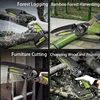 Mini Chainsaw 4/6-Inch Powerful Cordless Rechargeable Handheld Garden Electric Saw Cutting Powered by 18V Battery Power Tool 5