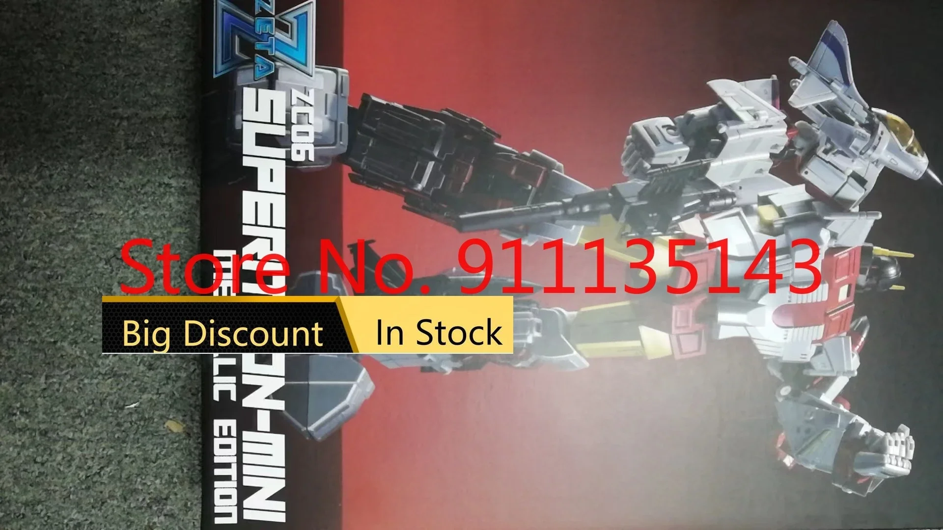 ZETA ZC-06 ZC06 미니 슈퍼트론 금속 컬러 재고 장난감-Freehip.co.kr