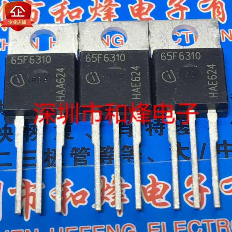

30pcs original new 65F6310 IPP65R310CFD TO-220