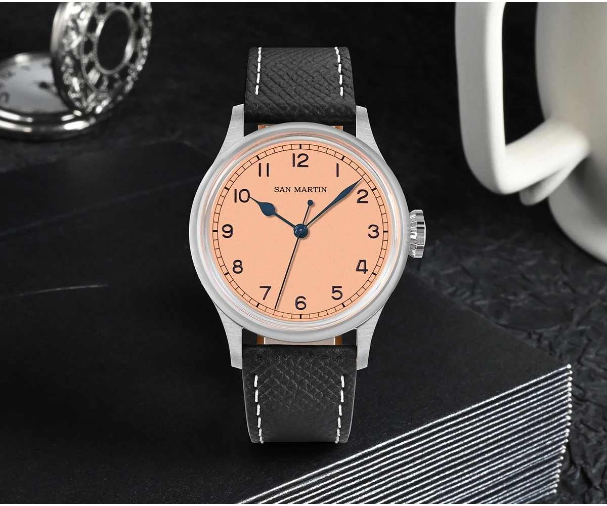 

Часы San Martin Мужские механические, 38,5 мм, NH35