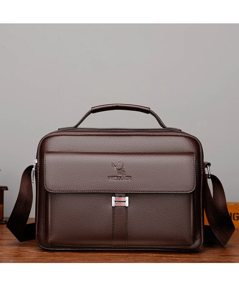 bolsa de couro do plutônio maleta masculina venda quente