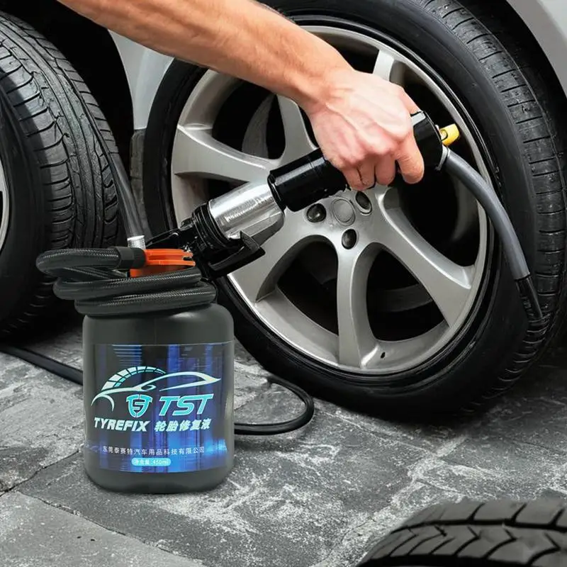 Tire Repair Sealant Tire Repair Tools Air Filler Sealant Professional Quick Inflator for Cars Motorcycles SUVs