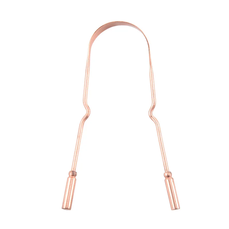 1PCS Tongue Scraper Stainless Steel Tongue Cleaners Reduce Bad Breath Metal Tough Scrapers Men