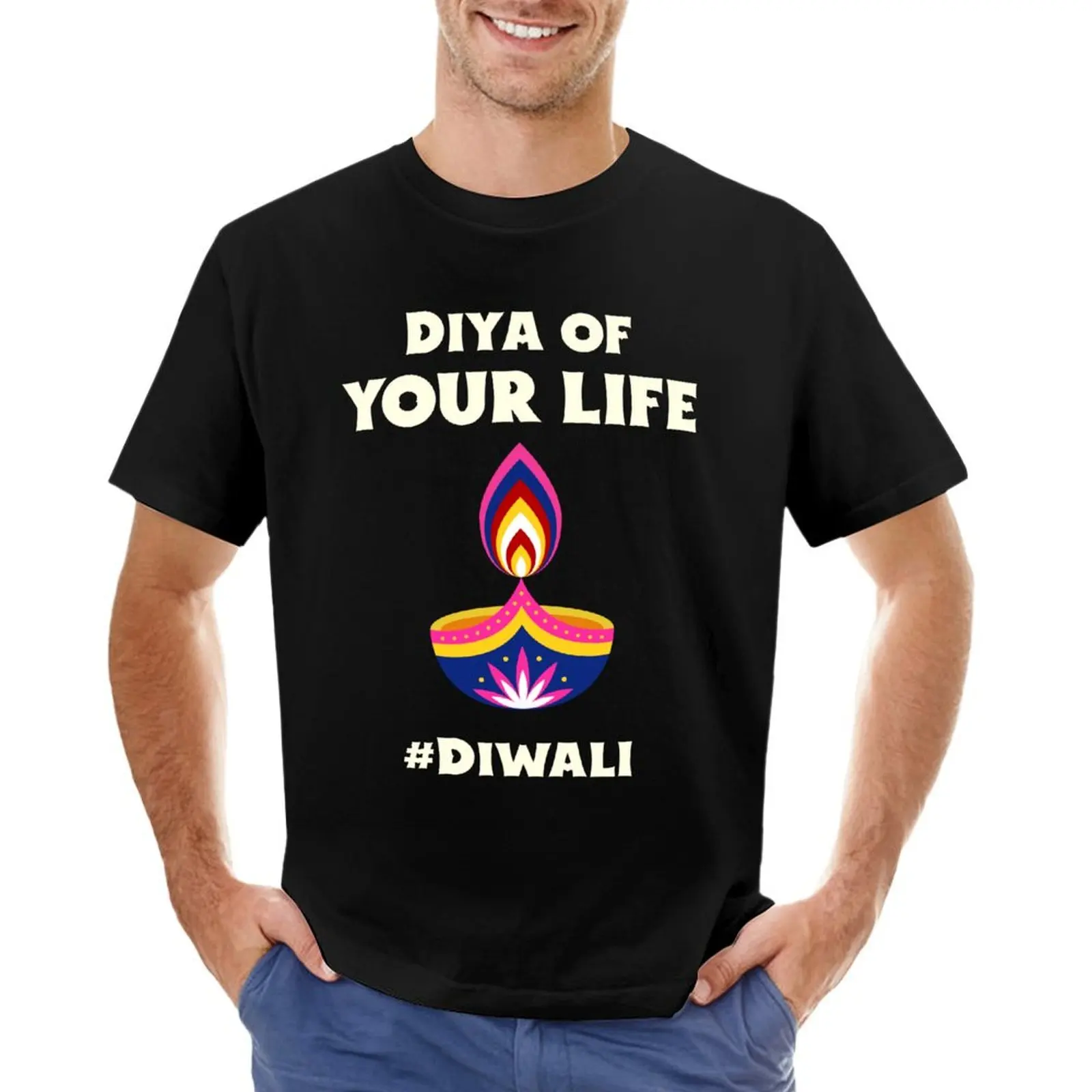 

Diya of Your Life #Diwali T-shirt oversizeds Short sleeve tee T-shirt men
