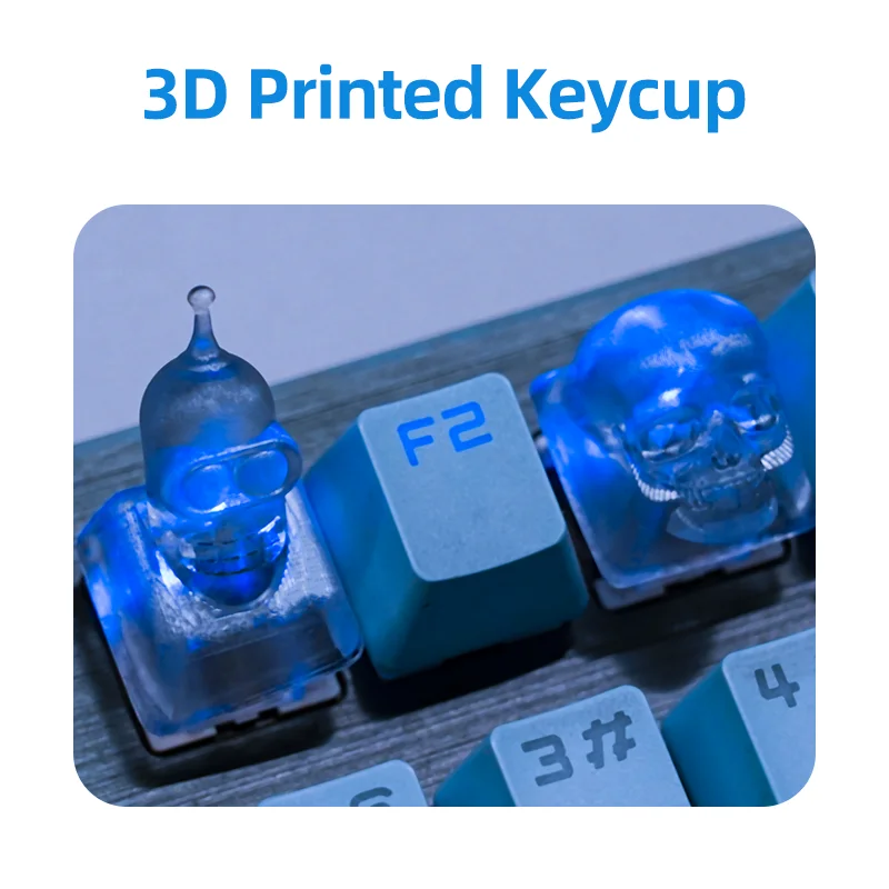 Conjure-resina Clara Rígida Chitu Systems Cura Rápida Resina Anycubic Elegoo 405nm Sla Dlp Lcd Impressora 3d com Chitubox - Imagem 5