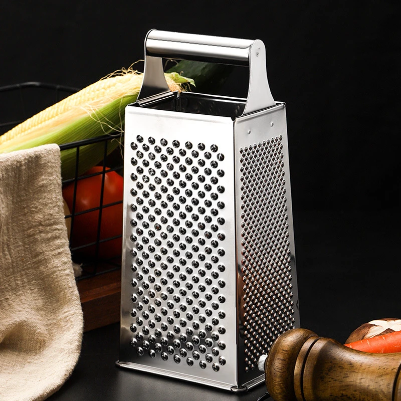 https://ae01.alicdn.com/kf/Se5cb7556257f4692bc224bd66504973cj/9-Inch-Four-Sided-Cheese-Grater-for-Vegetable-Stainless-Steel-Garlic-Ginger-Planer-Fruit-Cutter-Kitchen.jpg