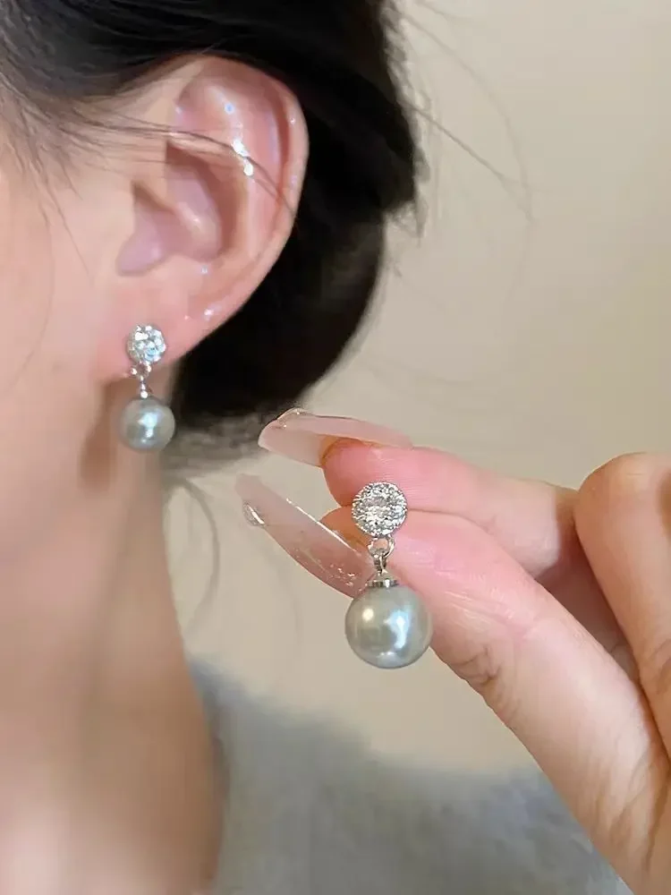 Orecchini Bohemien A Pendant Con Perle E Cristalli – Gioielli Finti Di Qualità Per Donne E Ragazze, Ideali Come Regalo - 3