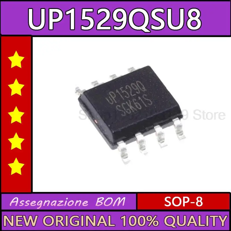 

5PCS UP1529QSU8 UP1529Q sop-8 New original ic chip