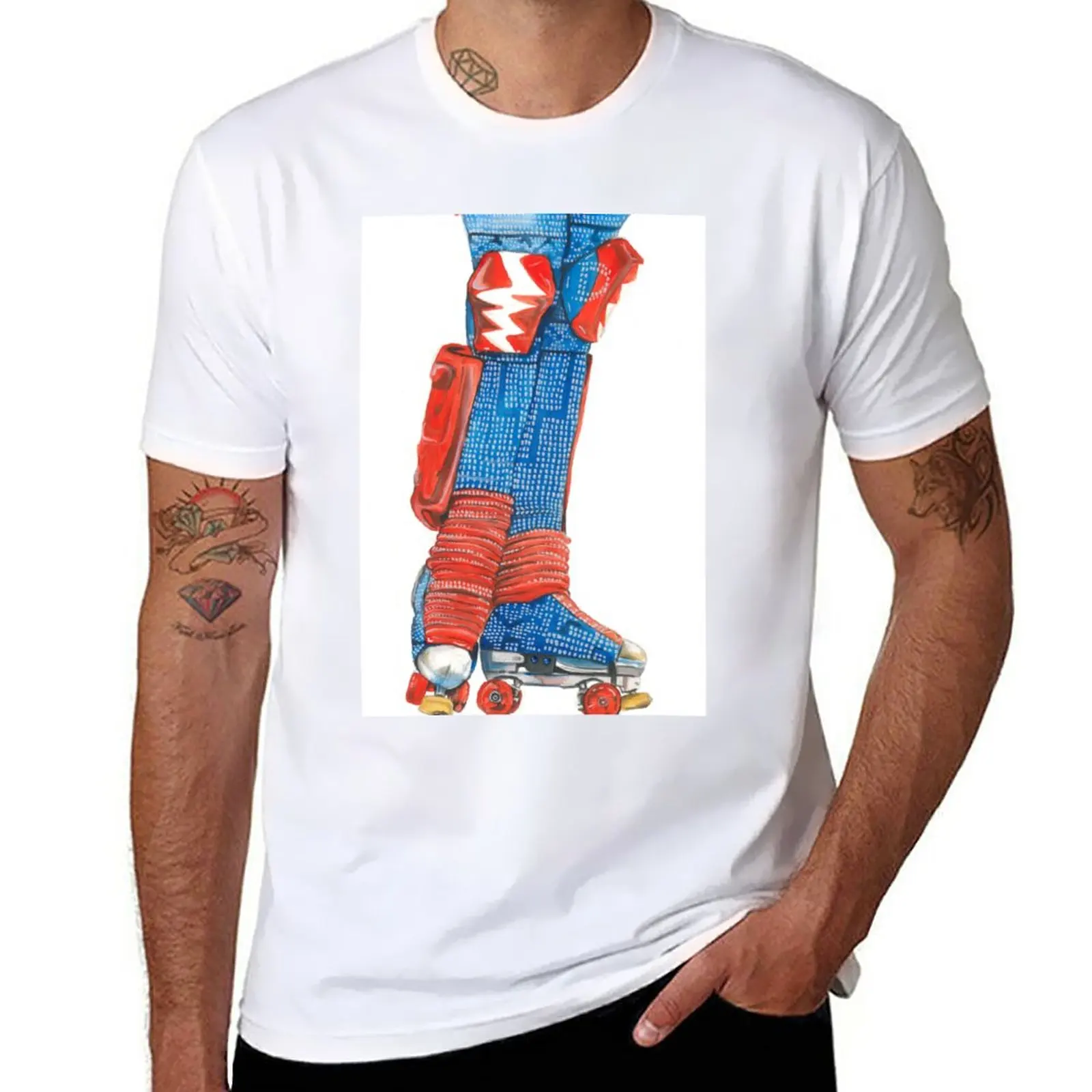 

New Electra Rollerskates T-Shirt funny t shirts tops kawaii clothes workout shirts for men