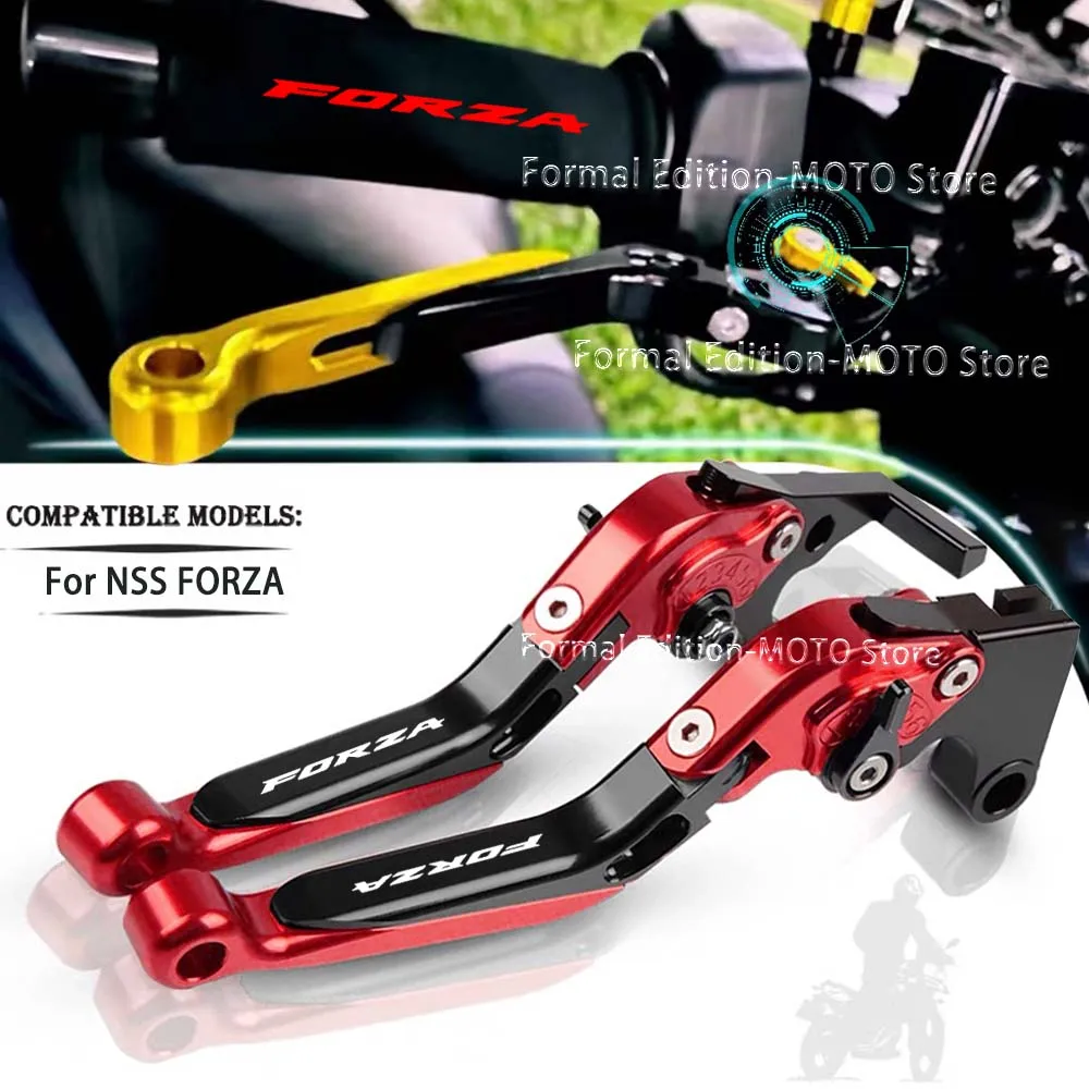 

For Honda FORZA Folding Extendable Brake Clutch Levers Handle Brake Lever Parts for HONDA FORZA 300 350 NSS FORZA350 FORZA750