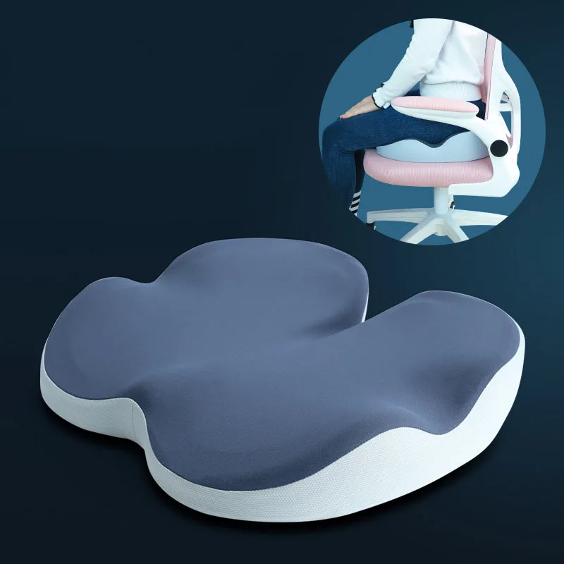 Allseason Memory Foam Office Chair Cushion Car Seat Support Waist