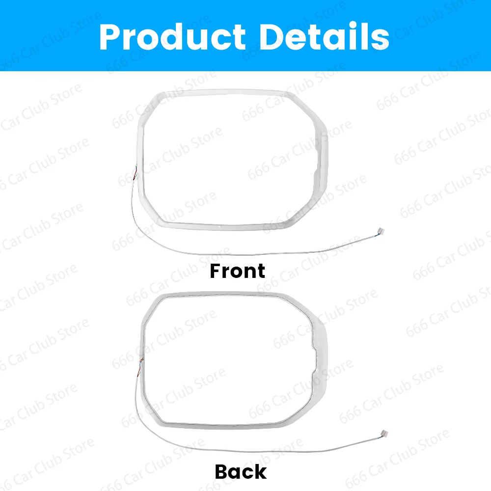 BMW 신형 5 시리즈 G60 i5용 11색 천장 독서등 무드등 LED 앰비언트 라이트 자동차 실내용품-Freehip.co.kr