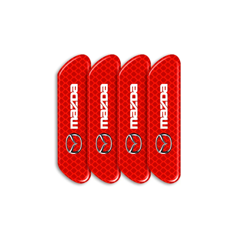 Reflective Safety Strip Sticker Set - Pack of 4