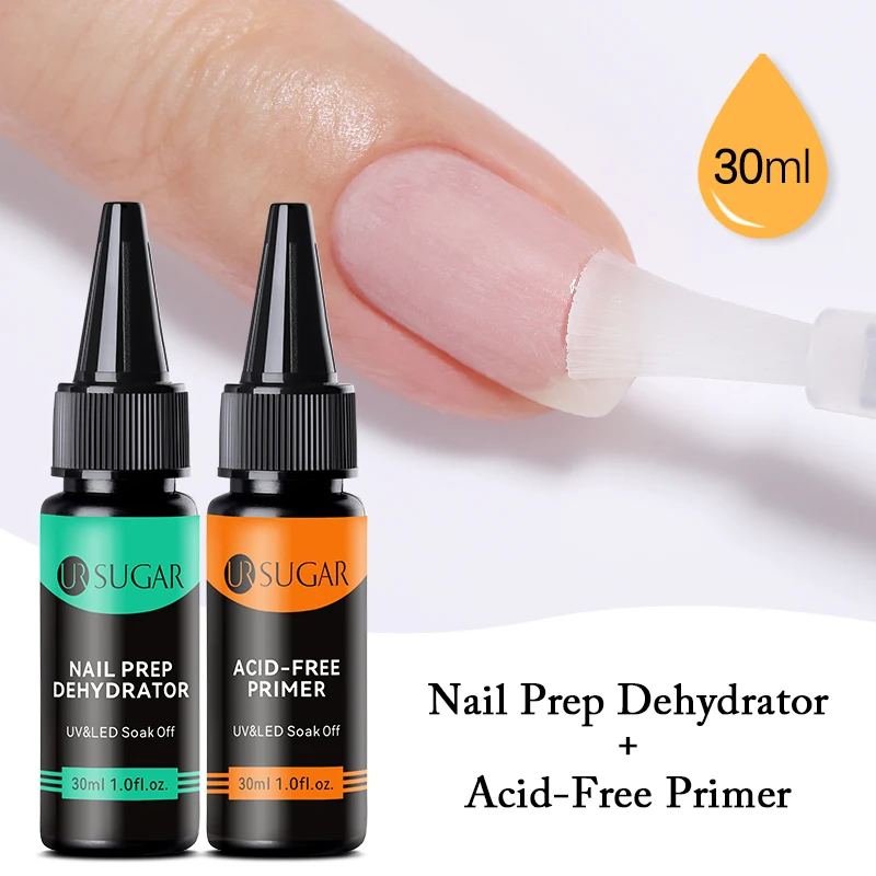 UR SUGAR 30ml Functional Gel Refill Nail-Primer Dehydrator Magic Effect Gel Nail Polish Soak Off Nail Art UV LED Varnishes