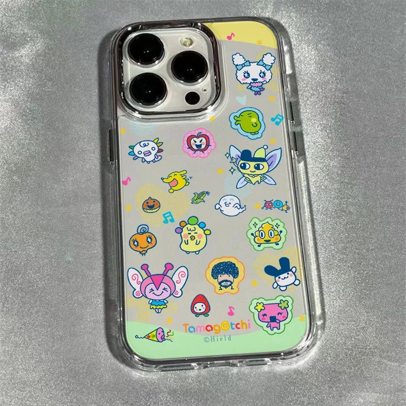 Cute Cartoon Role Tamagotchi Dog Transparent Soft Silicone Phone Case