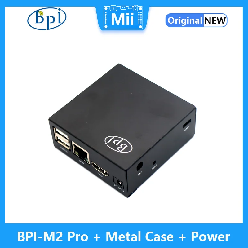 ٳ  BPI-M2 Pro ݼ ̽  Amlogic S905X3  ھ 2G LPDDR4 16G eMMC HDMI 2.1 WiFi BT 4.2 º ̱ 