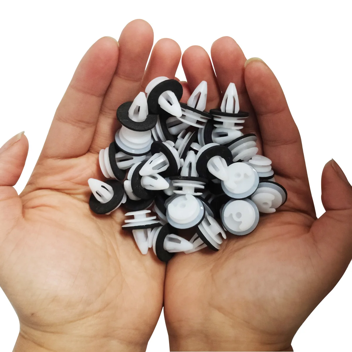 Car Fastener Clips 50pcs Car Auto Door Panel Clips with Seal Ring for BMW E34 E36 E38 E39 E46 M3 M5 Z3 X5