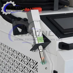 1500W Aluminum Handel Fiber Laser Spot Welding Machine For 4Mm Stainless Steel Sheet Continuous Soldering