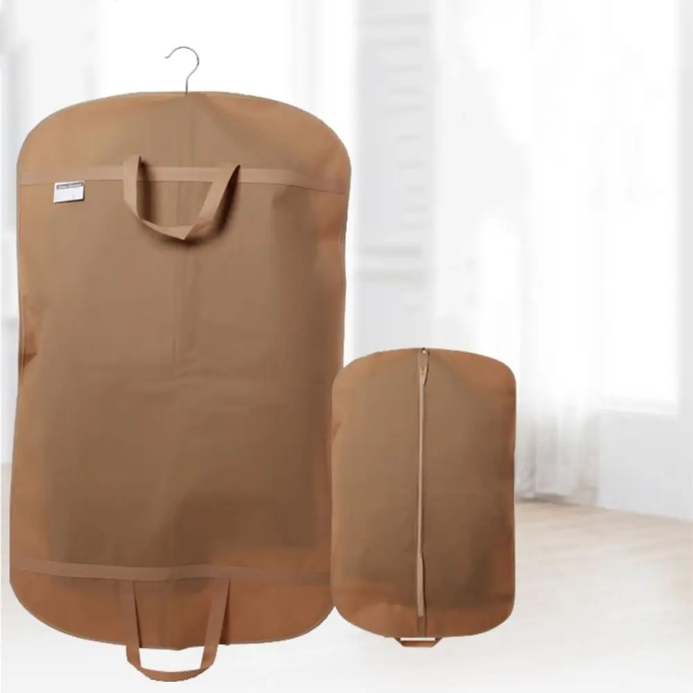 

Portable High Quality Folding With Zipper Dual-use Moisture-Proof Garment Bag Storage Bag Dust Bag Clothes Dust Cover