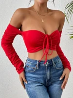 Mary Ruched Crop Top 4