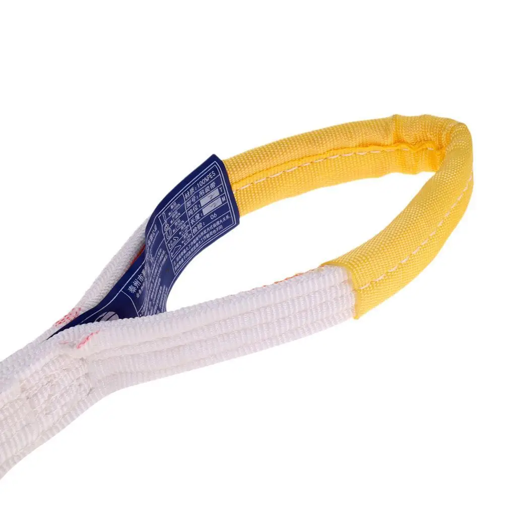 

Heavy Duty Tree Saver Tow Strap Towing Pull Rope Cable Road Recovery 3Ton 2m