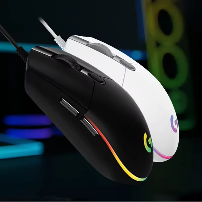 RGB Lightweight Ergonomic Gaming Mouse with Adjustable DPI