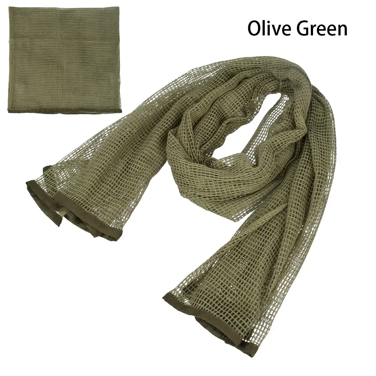 Camouflage Mesh Outdoor Scarf and Head Wrap