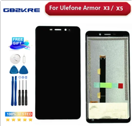 Новый оригинальный сменный 1440x720 для Ulefone Armor X3 / Armor X5 X5 PRO X9 X10 X11 ЖК-дисплей сенсорный экран в сборе Android 9,0