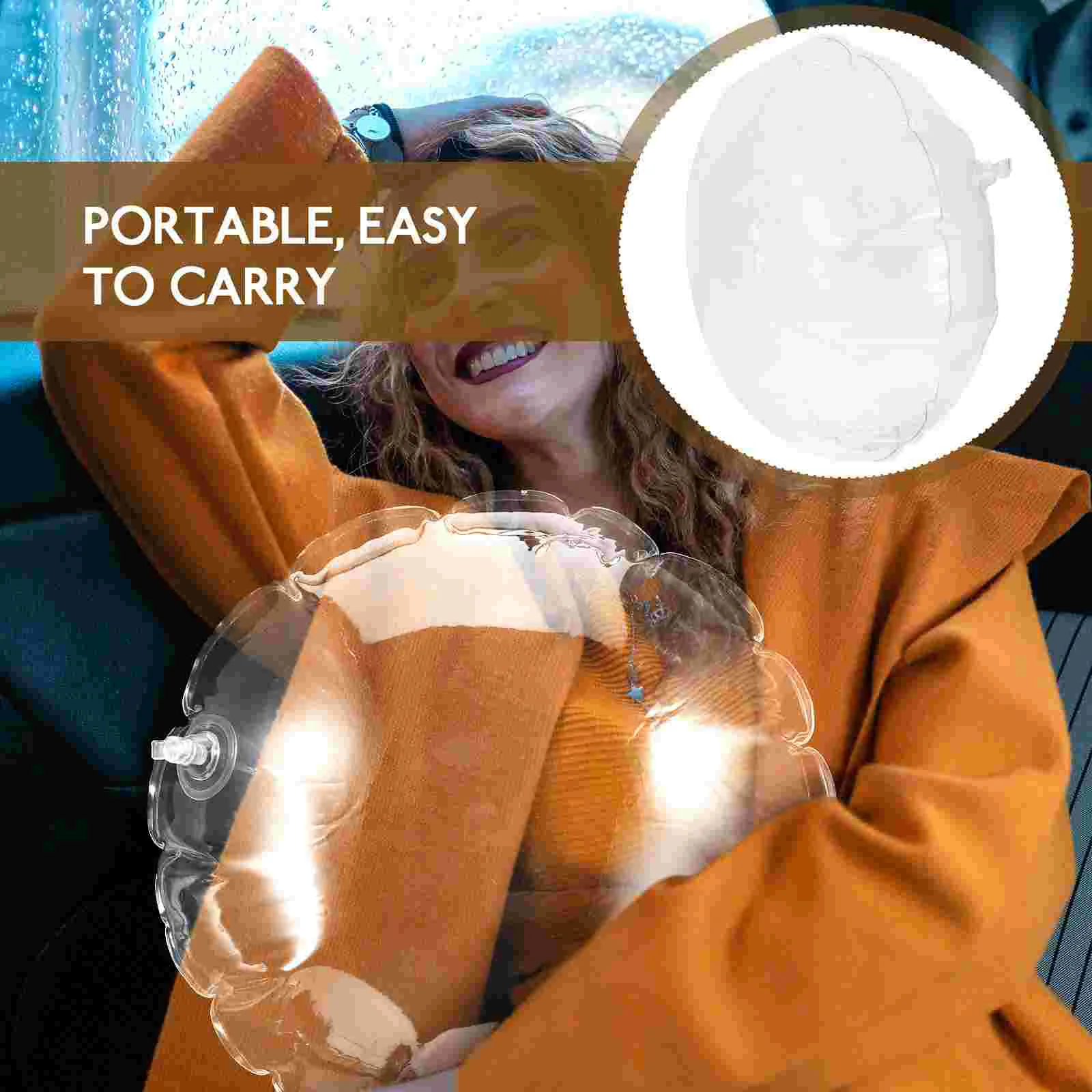 Bed Pillows Inflatable Camping Cushion Flash Thicken 4500X4500X2200CM Transparent Clear Sofa Supply Insert Portable Travel 6