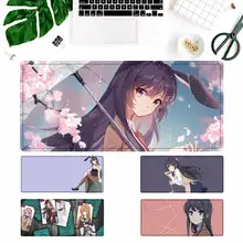 

Factory Direct Mai Sakurajima Gaming Mouse Pad Gaming MousePad Large Big Mouse Mat Desktop Mat Computer Mouse pad For Overwatch