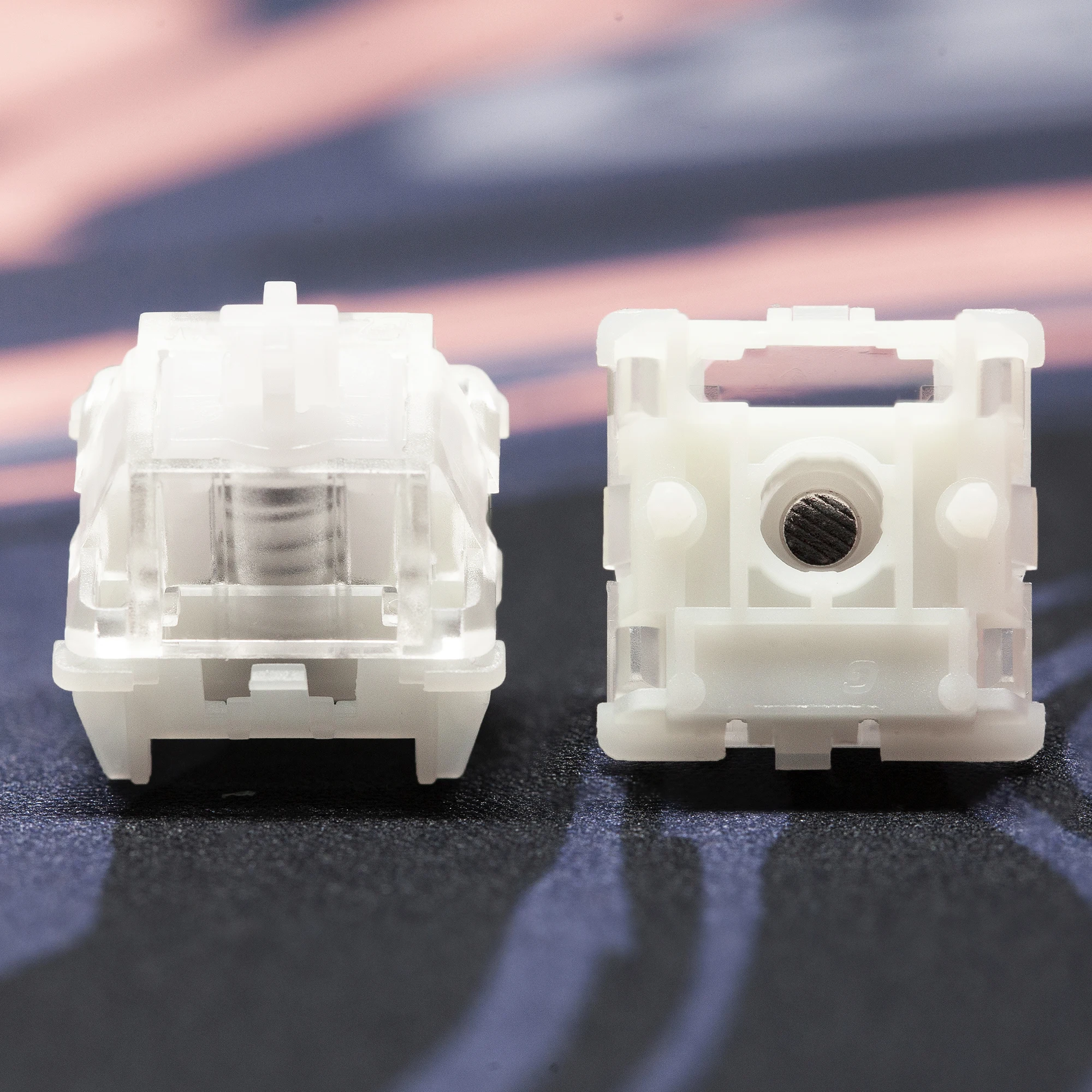 Gateron-interruptor Linear Magnético para Teclado Mecânico Branco Pré-lubed Apenas para Lekker Switch e Wooting 102gs 905gs