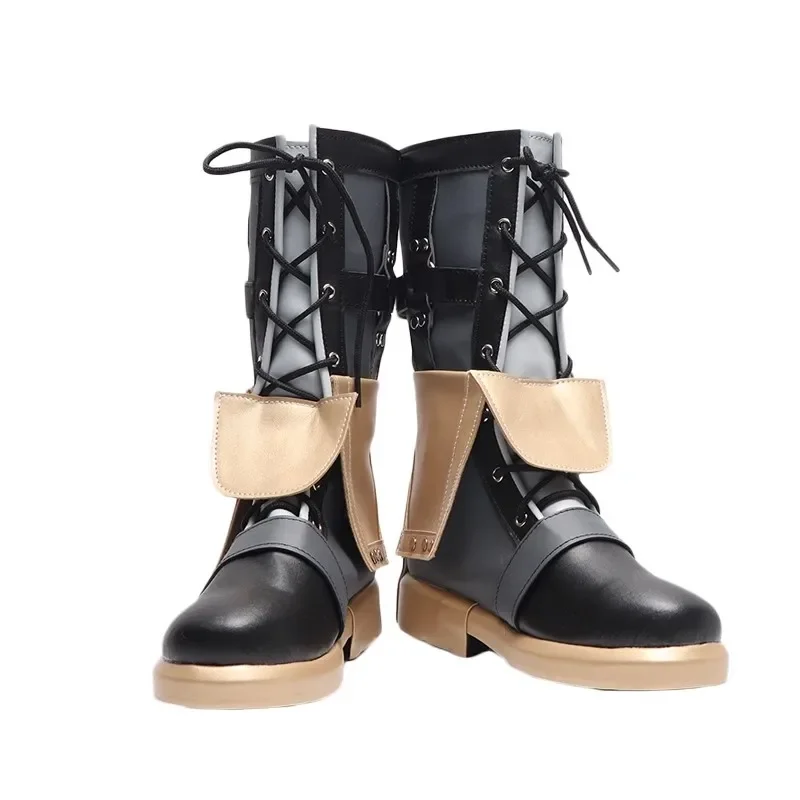Genshin Impact Freminet Cosplay Shoes/Boots for Adults (Unofficial)