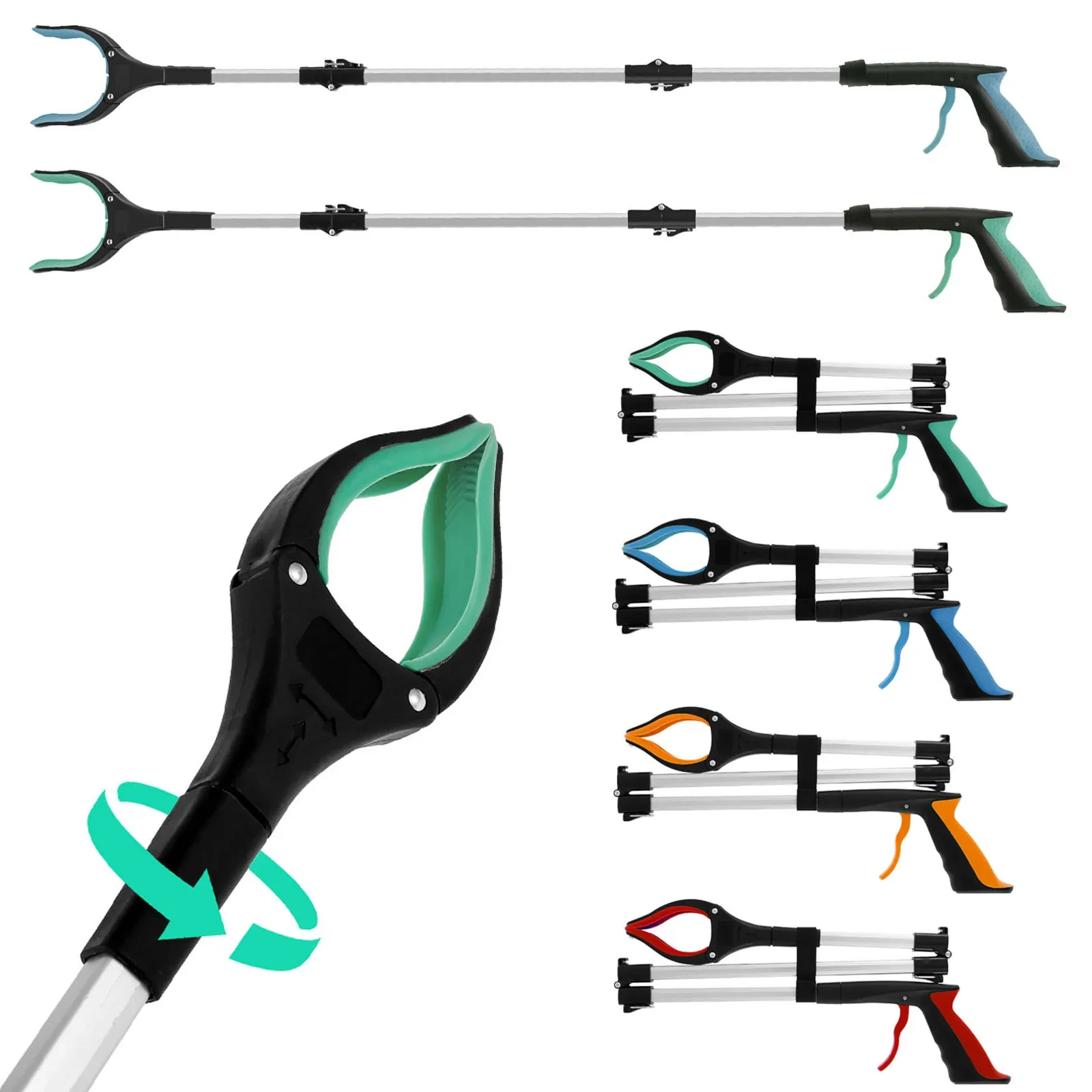Foldable Grabber Pick-Up Tool 1