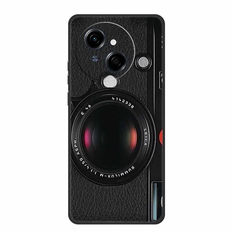 Tecno Spark Go1S Black Silicone Soft TPU Back Cover Case