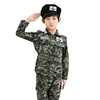 Korea Camouflage Uniform For Kids Boy Girl Summer Outdoor Uniform For Summer Combat Tactical Short Long Sleeve 6
