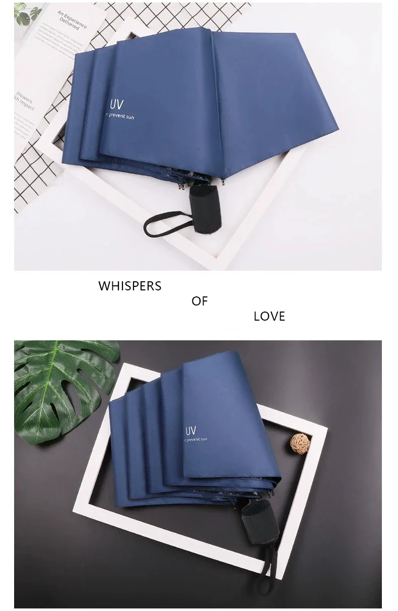 Description Picture 4 of itemUmbrella Sunscreen Cartoon Sunny Rainy Automatic Folding Student Portable Parasol Shade Accessory Outdoor Gear