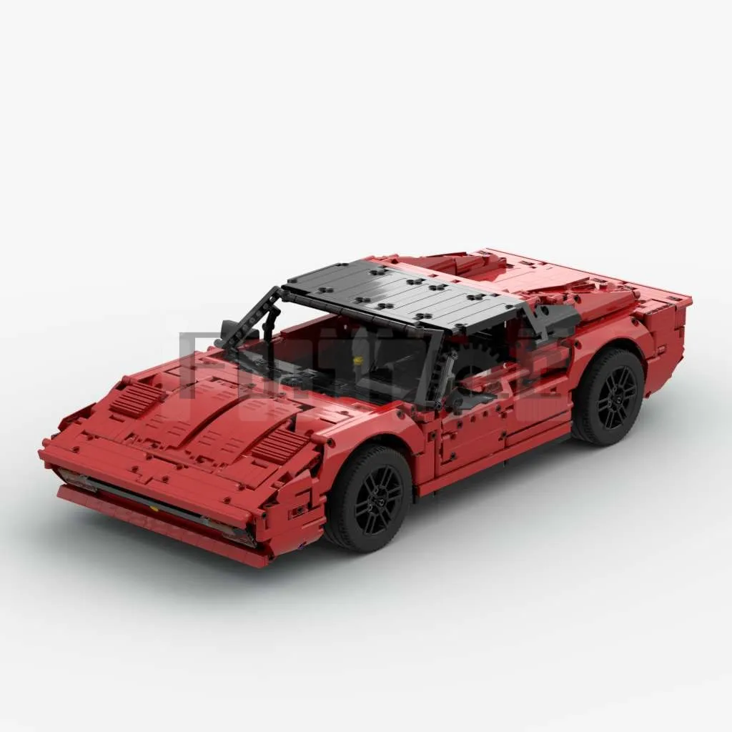 

IP-0014 308 GTS Supercar by Helge Myhre Building Block Sport RC Toy Puzzle Model For Kids Gift