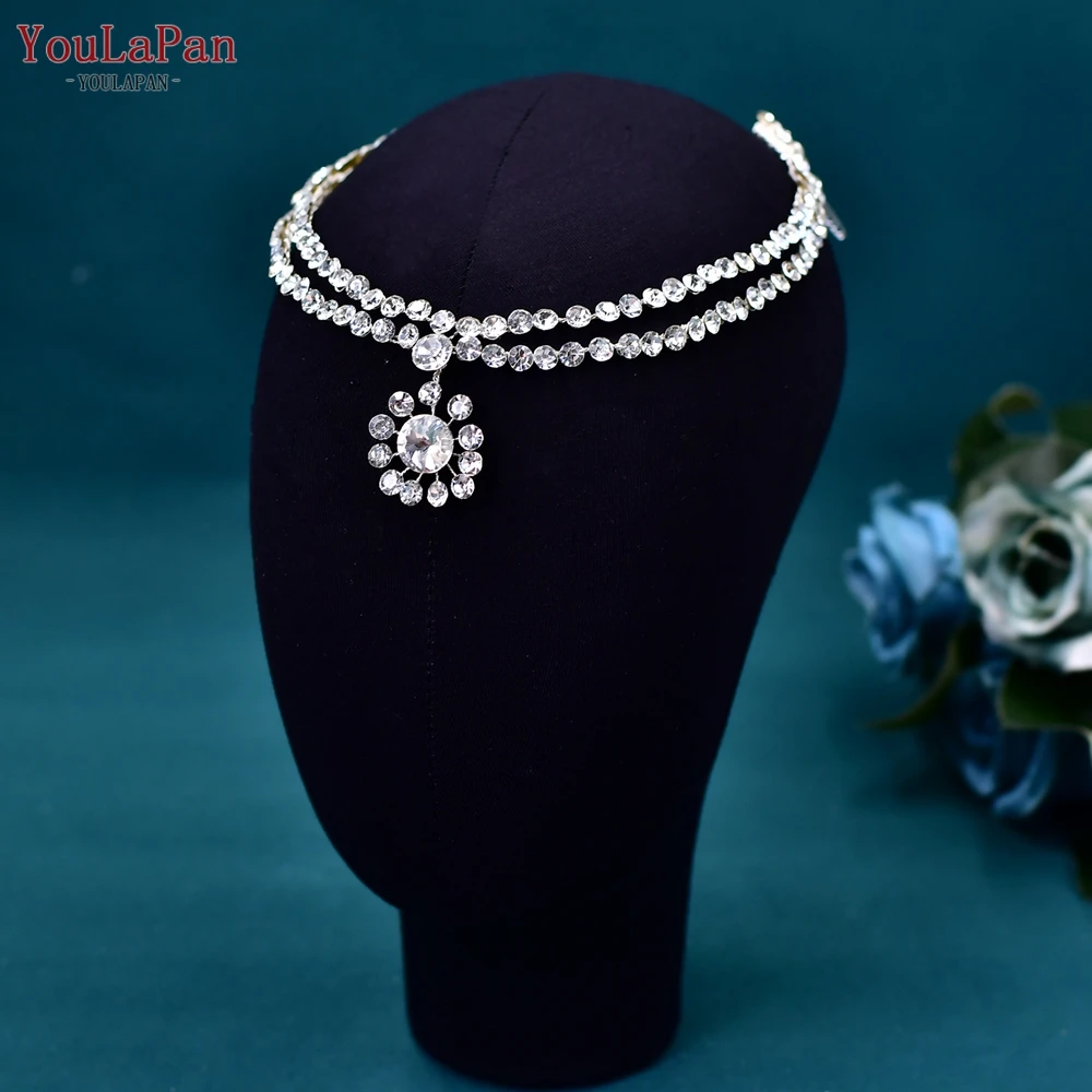 Рисунок 6 - TOPQUEEN стразы, цветы, лоб, гребень