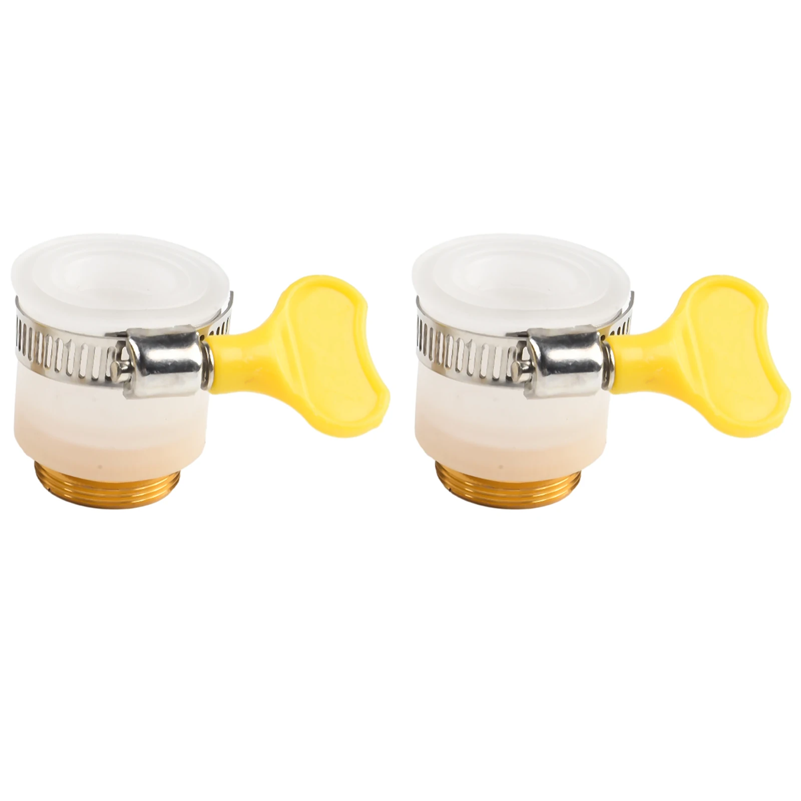 

22mm Universal Hose Adapter Metal Faucet Connector Kitchen Hose Adapter Silicone Multi-purpose Connector Pipe Fittings Tools