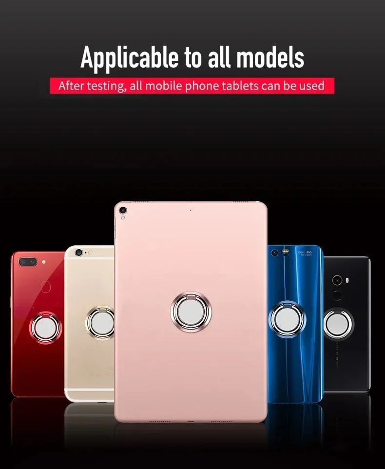 Universeller Fingerringhalterständer 360° ° Grad drehbarer Handy-Aufkleberhalter für iPhone, Huawei, Samsung, Xiaomi, Handy – Detail 12
