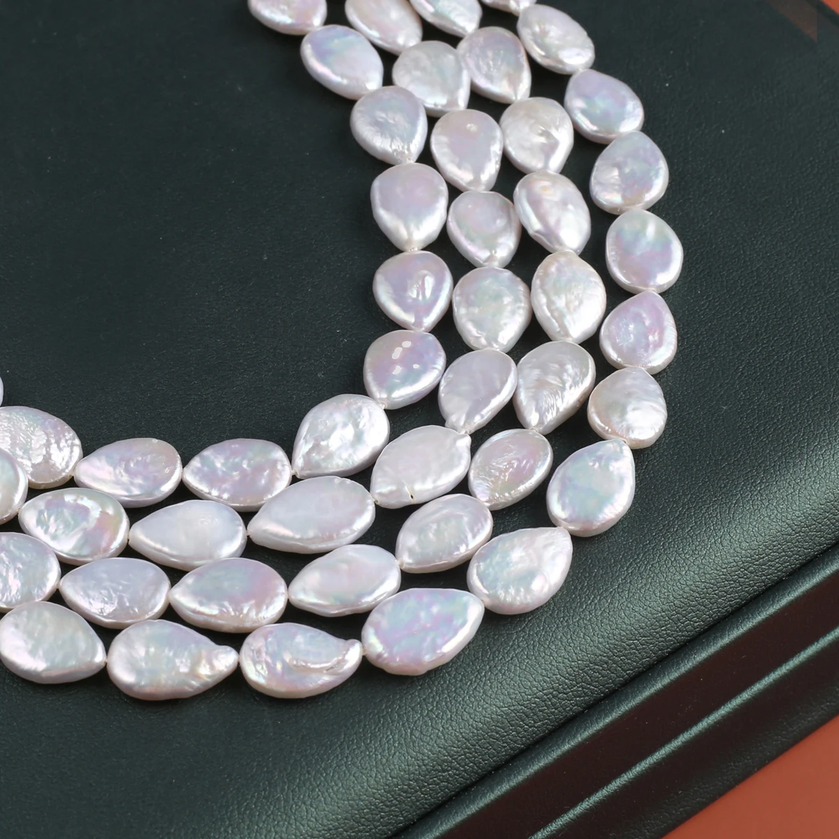 Natural Pearl Small Drop Delicate Shape Elegant Appearance for DIY Jewelry Making Handmade Bracelet Necklace Length 36cm