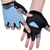 Anti Slip Shock Breathable Half Finger Gloves Breathable Cycling Gloves Fitness Gym Bodybuilding Crossfit Exercise Sports Gloves 5