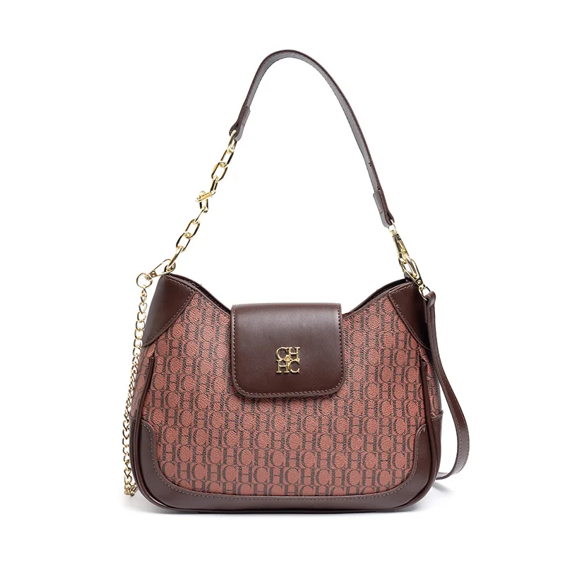 حقيبة كتف صغيرة جديدة من Carolina Herrera Trendy 2...