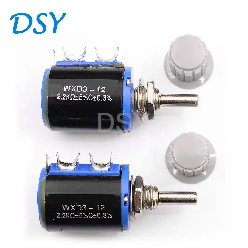 WXD3-13-2W resistência 100r 200r 470r do potenciômetro de wirewound 1k