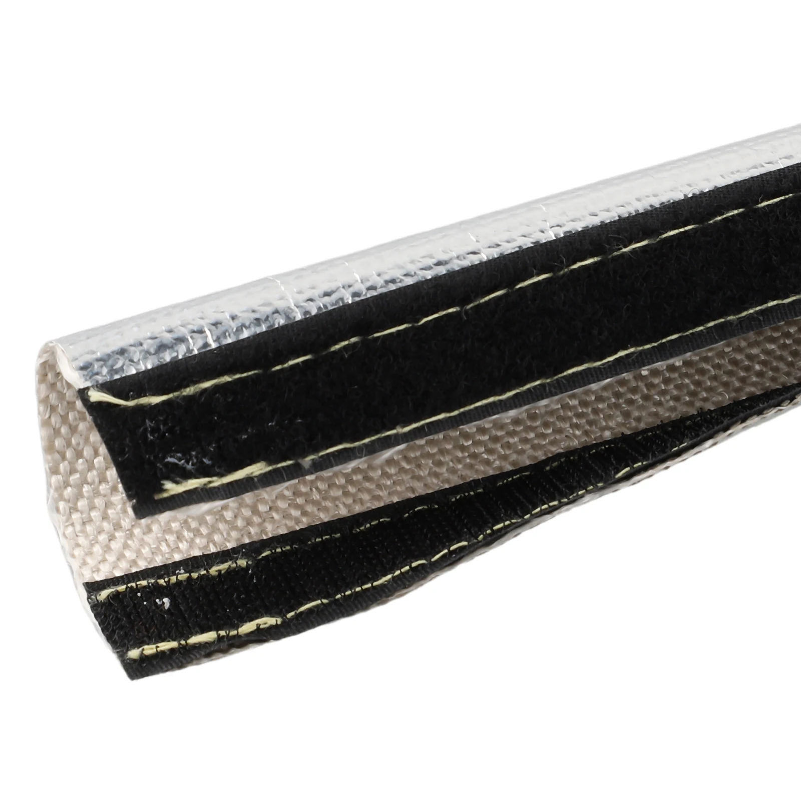 

Durable Practical Useful Metalic Heat Sleeve Heat Insulation Protective Protector Shield 2000° Degrees 3ft Wire