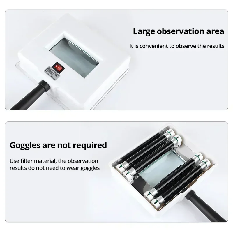 Professional Skin UV Lamp Analyzer Wood Lamp Facial Skin Test Machine Beauty Machines Professional Facial Skin Diagnostic Device