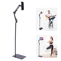 Universal Ipad Stand Floor Tablet Bracket Adjustable Flexible Rotation Phone Holder 360° rotating Stand Support 4.72-7.09in 2