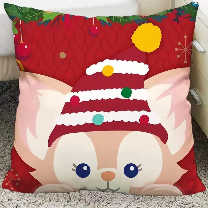 thumbnail image 1 of Funda de almohada para el día de Navidad, cubierta de cojín para sofá, sala de estar, dormitorio, cama, coche, decoración del hogar, 1 of 5