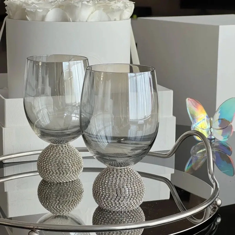非売品deviseworks IGT cristal glass plate Silver and Glass Liqueur or Wine Cups, 3 Small Stemmed Clear